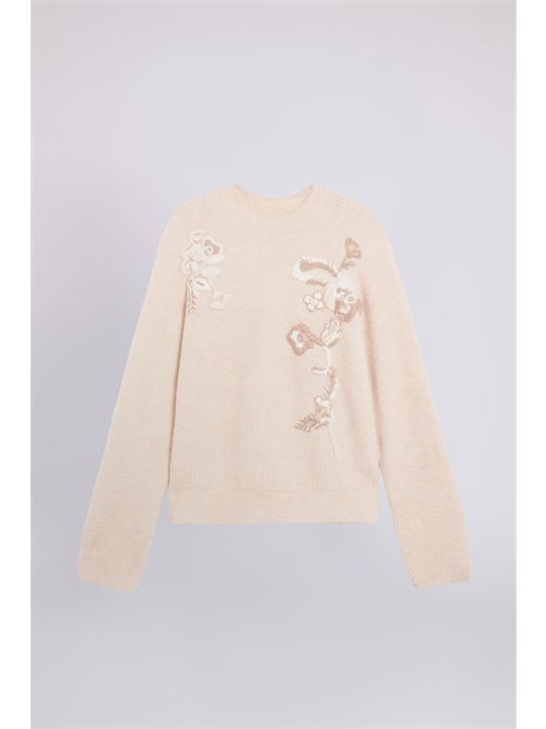 D49EM025EO0MF460  RIBBED SWEATER Ermanno Firenze | D49EM025EO0MF460